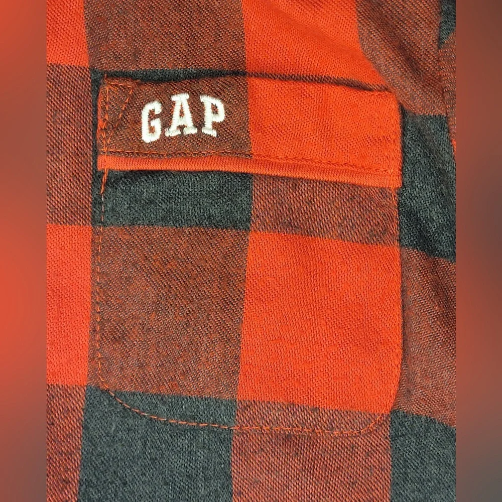 GAP KIDS Buffalo Plaid 2 Piece Pajama Set Size 4